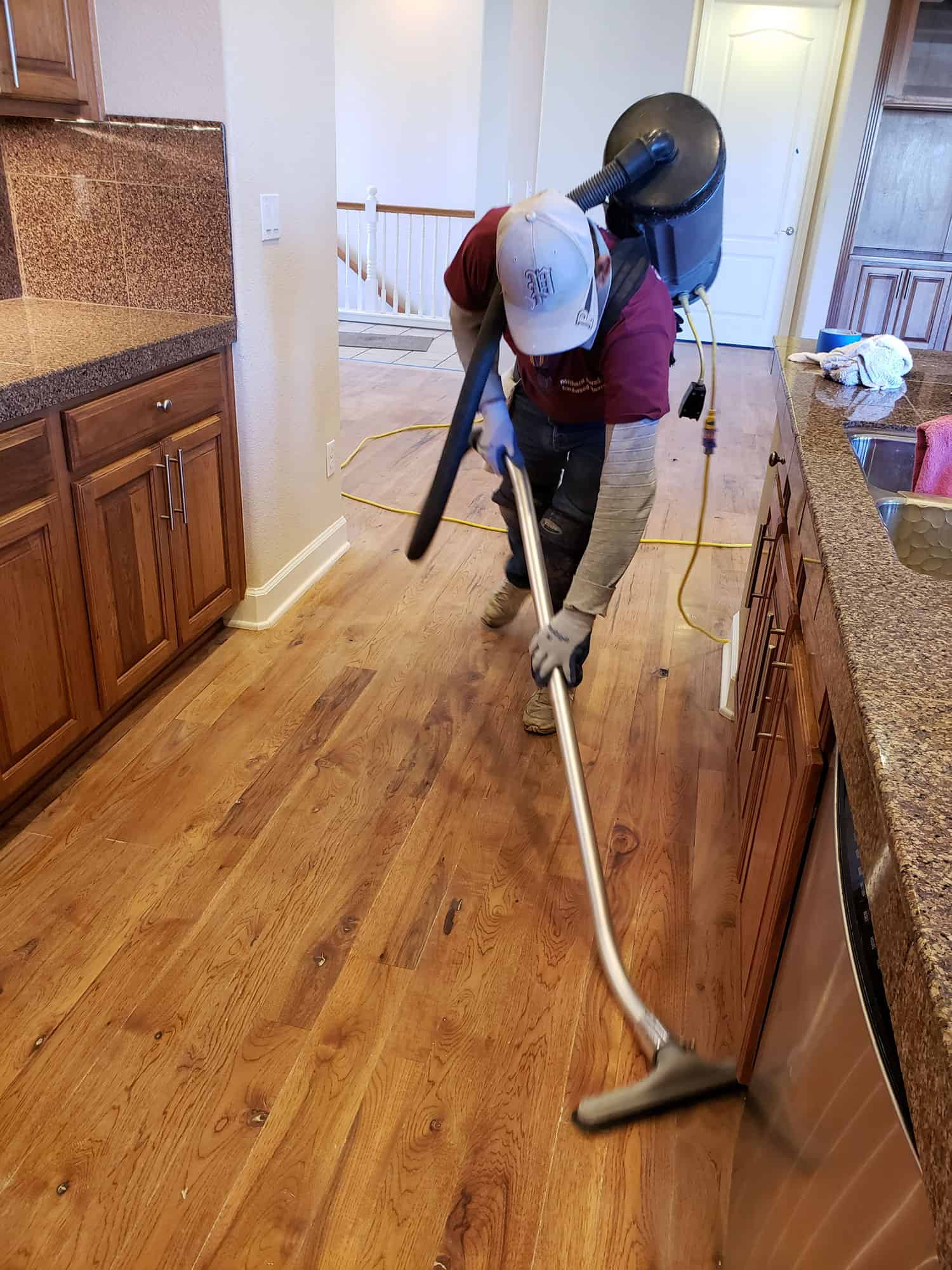 Prepping the Floors