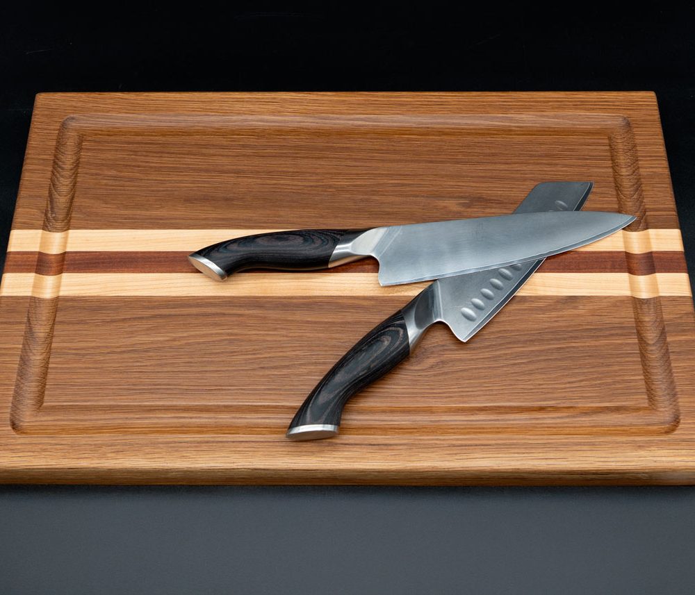 Triple-Tone Chef’s Board