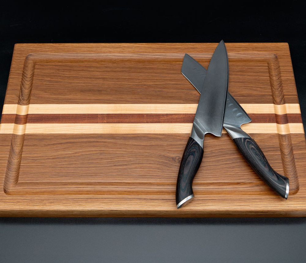 Triple-Tone Chef’s Board